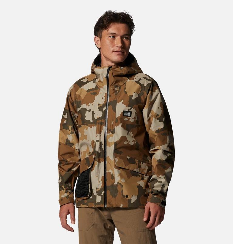 Men's LandSky GORE-TEX Jacket, Color: Corozo Nut Pines Camo Print, image 1