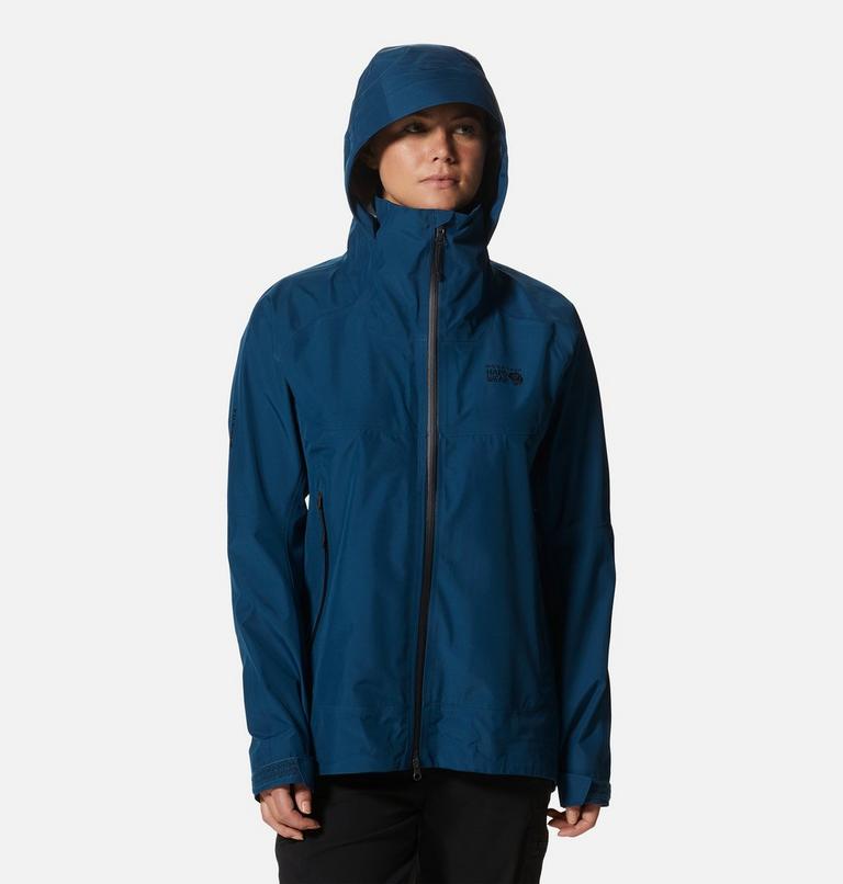 Women's Trailverse GORE-TEX Jacket, Color: Dark Caspian, image 12