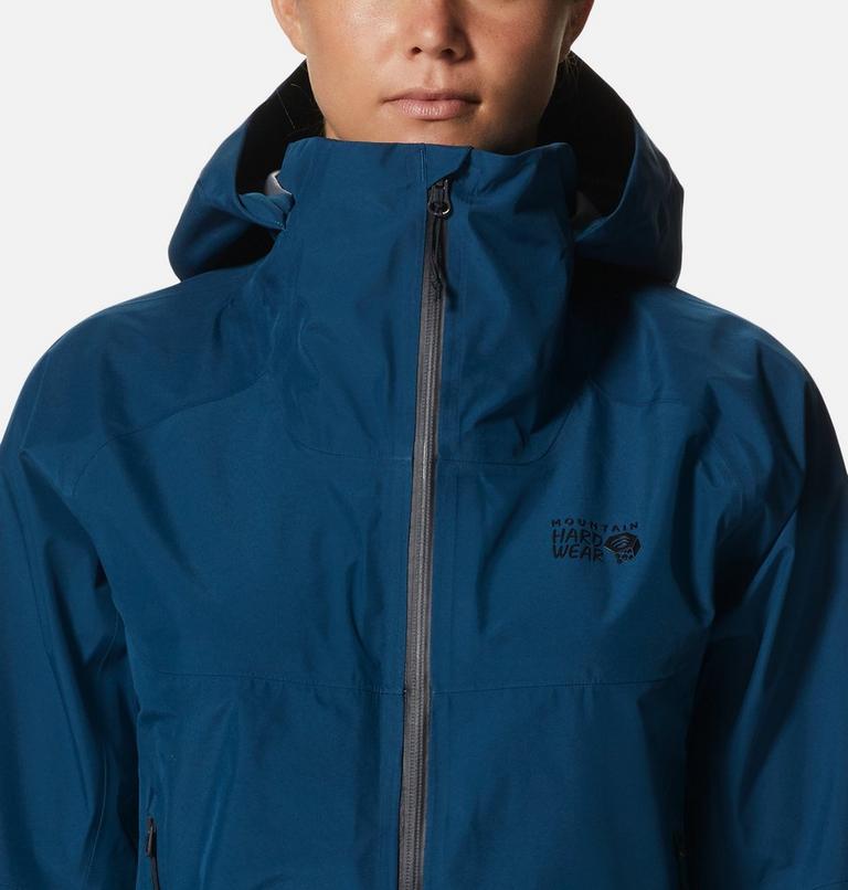Women's Trailverse GORE-TEX Jacket, Color: Dark Caspian, image 4