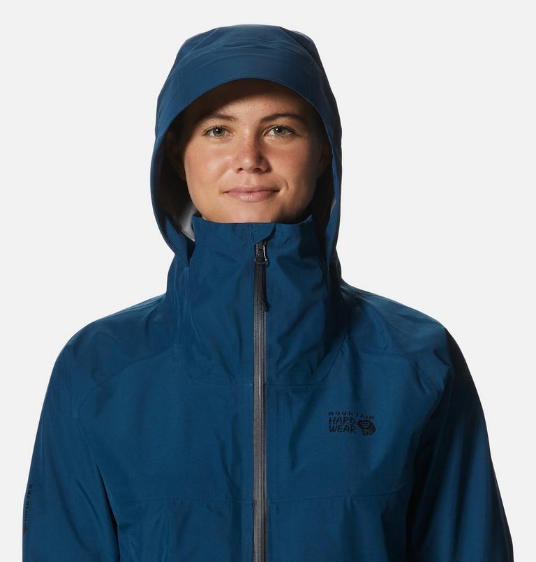 Women's Trailverse GORE-TEX Jacket, Color: Dark Caspian, image 5