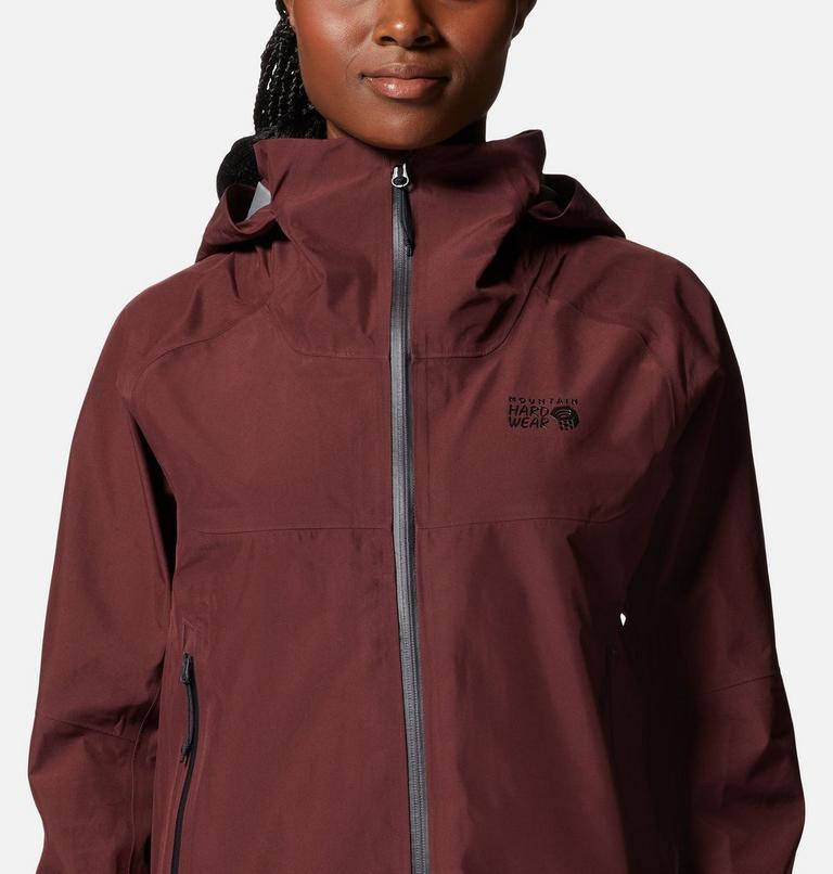 Manteau Trailverse GORE-TEX Femme, Color: Washed Raisin, image 4