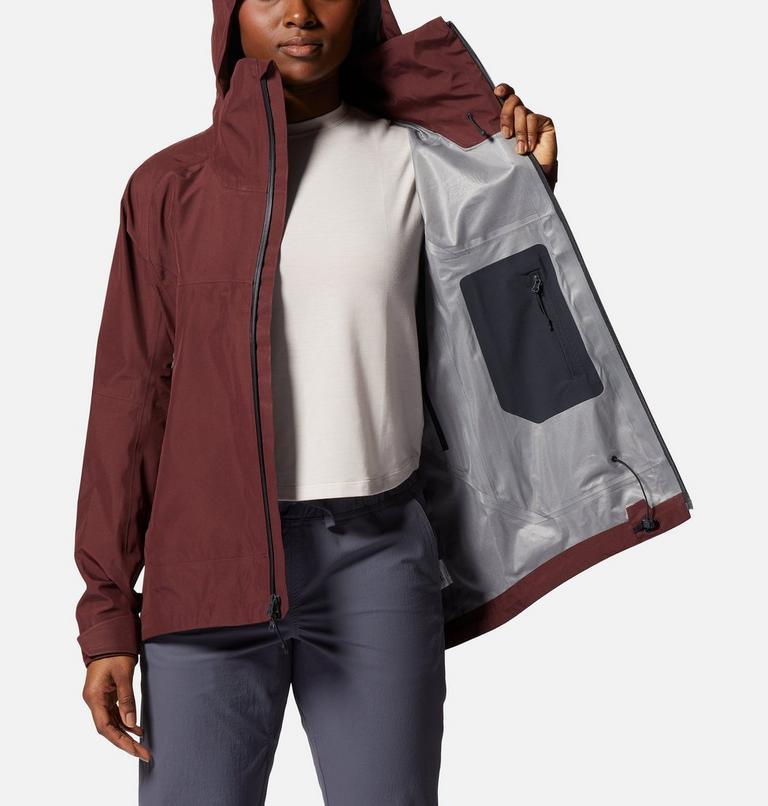 Manteau Trailverse GORE-TEX Femme, Color: Washed Raisin, image 9