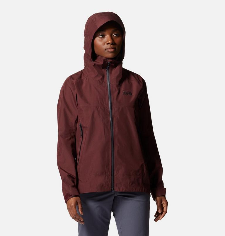 Manteau Trailverse GORE-TEX Femme, Color: Washed Raisin, image 1