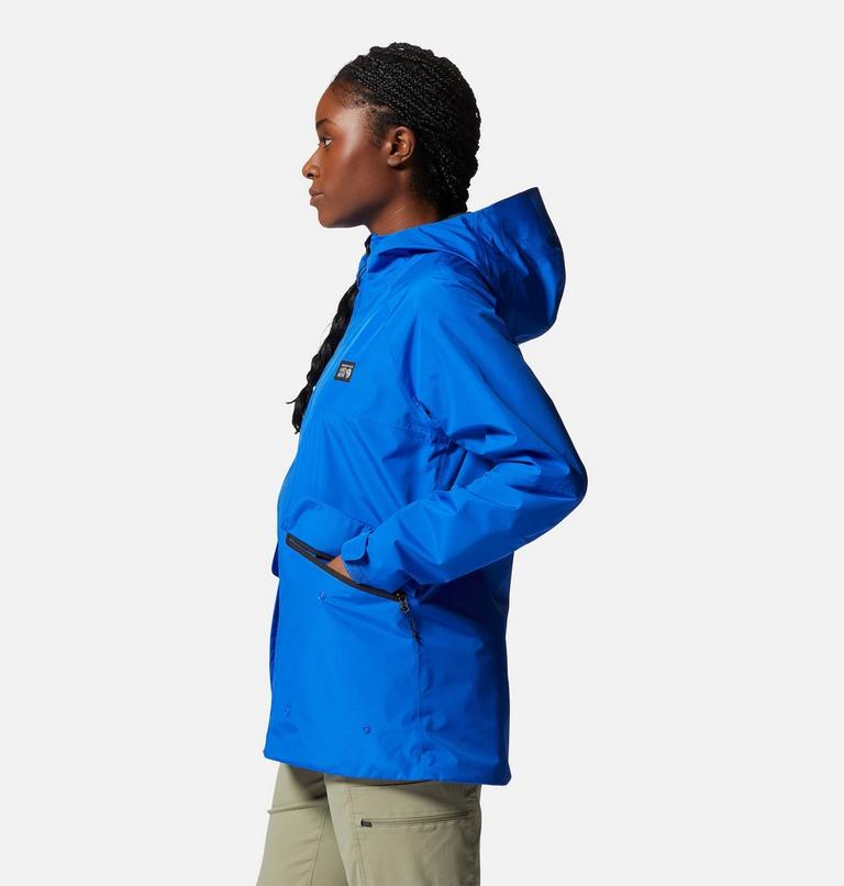 Women's LandSky GORE-TEX Jacket, Color: Bright Island Blue, image 3