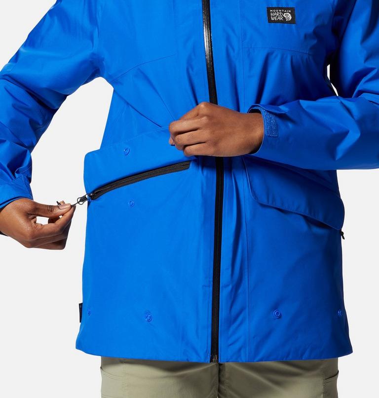 Women's LandSky GORE-TEX Jacket, Color: Bright Island Blue, image 8