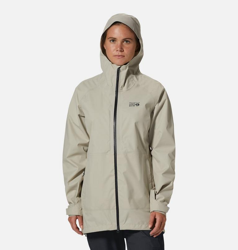 Women's Threshold Parka, Color: Oyster Shell, image 11