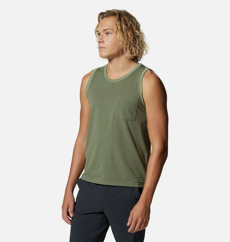 Men's Low Exposure Tank, Color: Field, image 5
