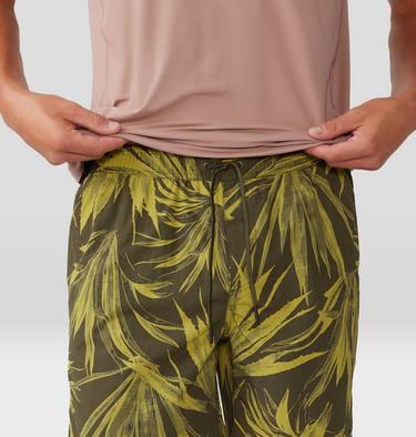 Men's Stryder Swim Short, Color: Dark Pine Yucca Print, image 8