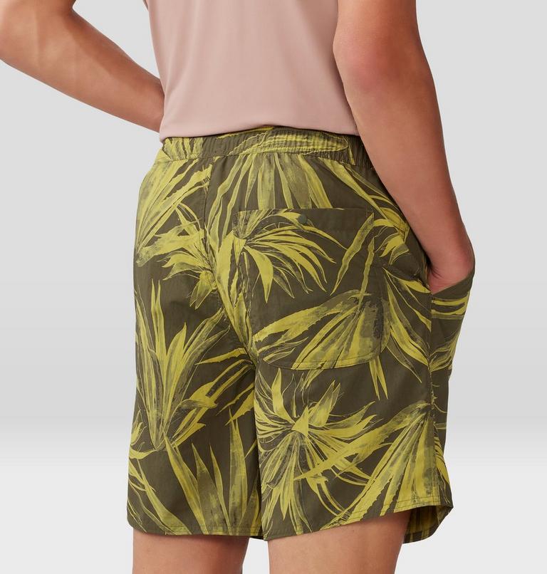 Men's Stryder Swim Short, Color: Dark Pine Yucca Print, image 5