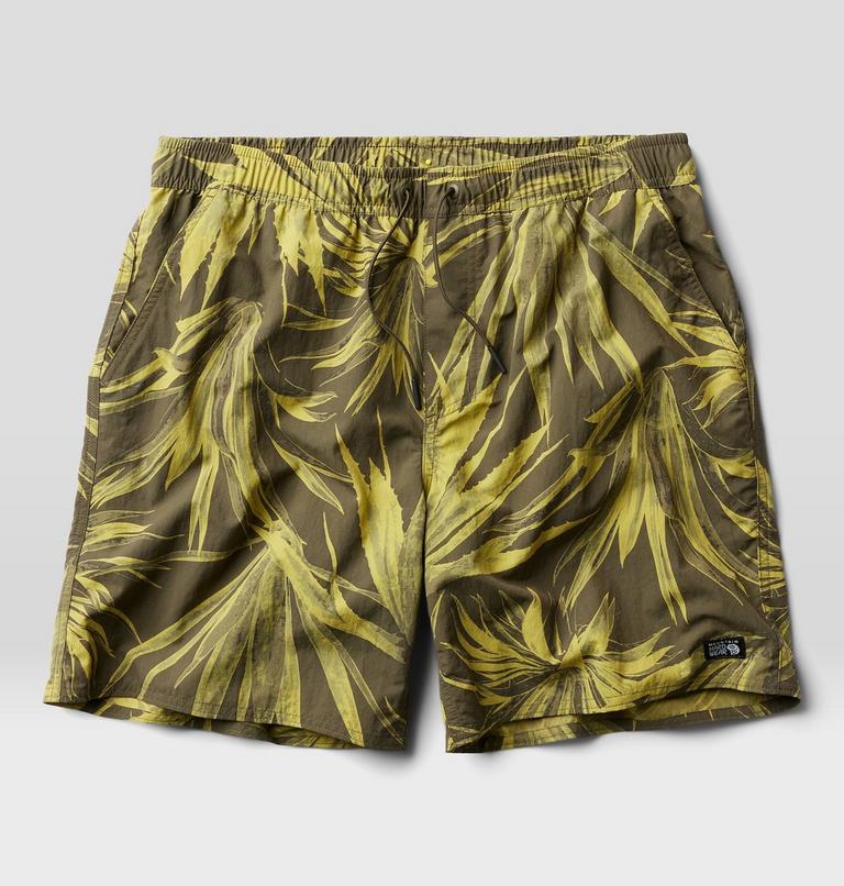 Men's Stryder Swim Short, Color: Dark Pine Yucca Print, image 10
