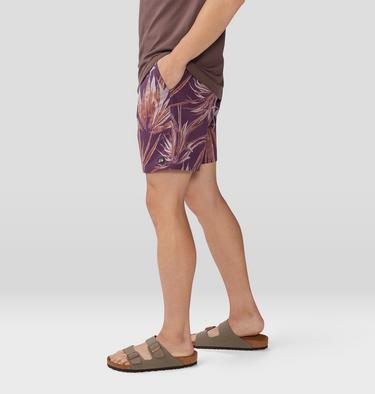 Men's Stryder Swim Short, Color: Dusty Purple Yucca Print, image 15