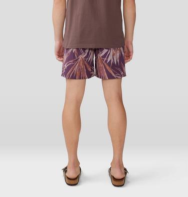 Men's Stryder Swim Short, Color: Dusty Purple Yucca Print, image 14