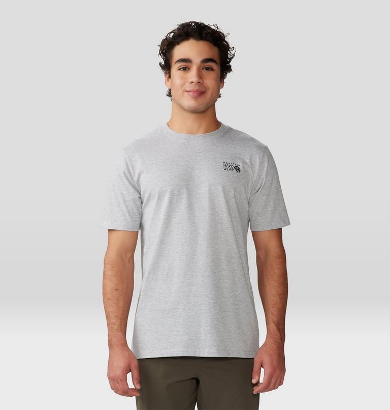 Men's MHW Back Logo Short Sleeve, Color: Hardwear Grey, image 1