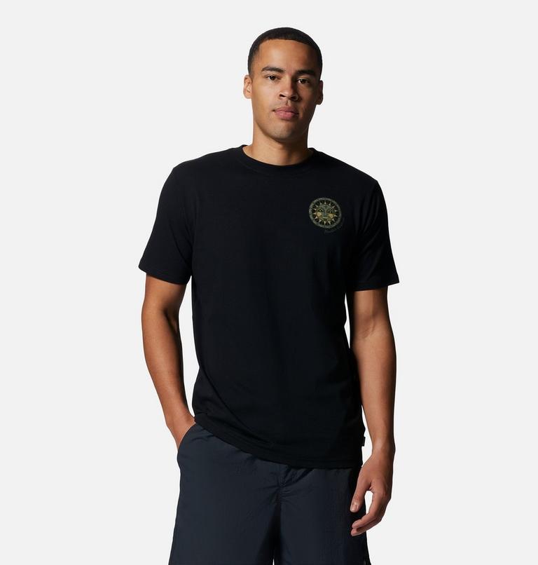 Men's Kea Earth Short Sleeve Tee, Color: Black, image 1