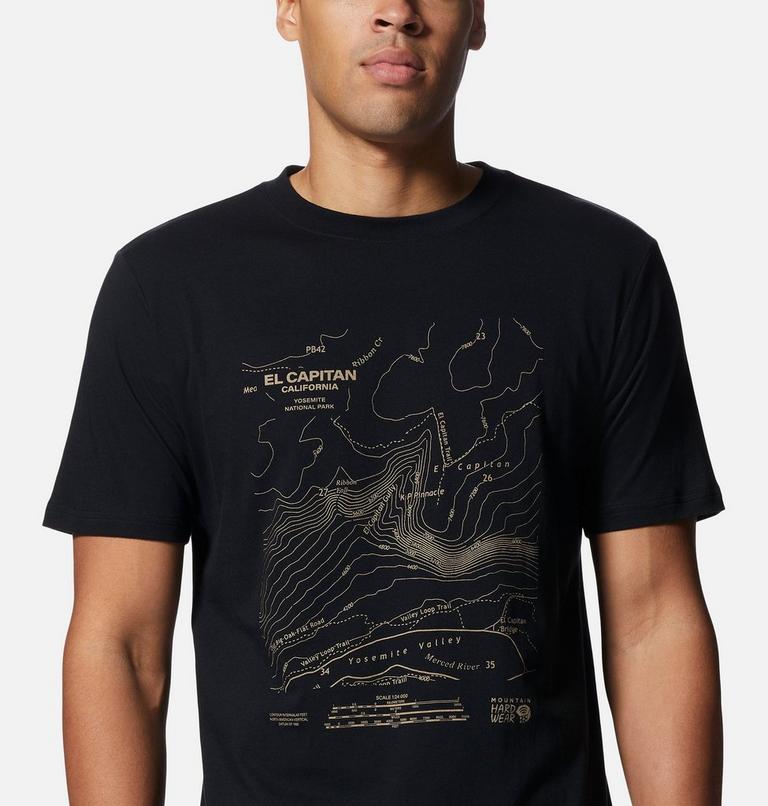 Men's El Cap Topo Short Sleeve Tee, Color: Black, image 4
