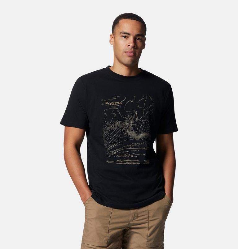Men's El Cap Topo Short Sleeve Tee, Color: Black, image 5