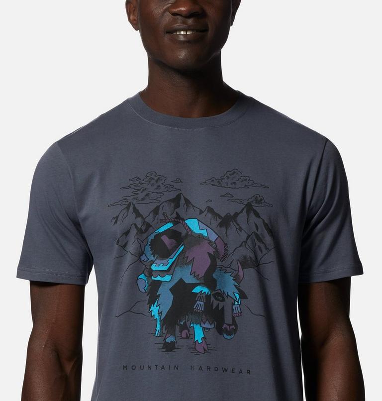 Mountain Yak Short Sleeve Tee | 053 | L, Color: Graphite, image 4