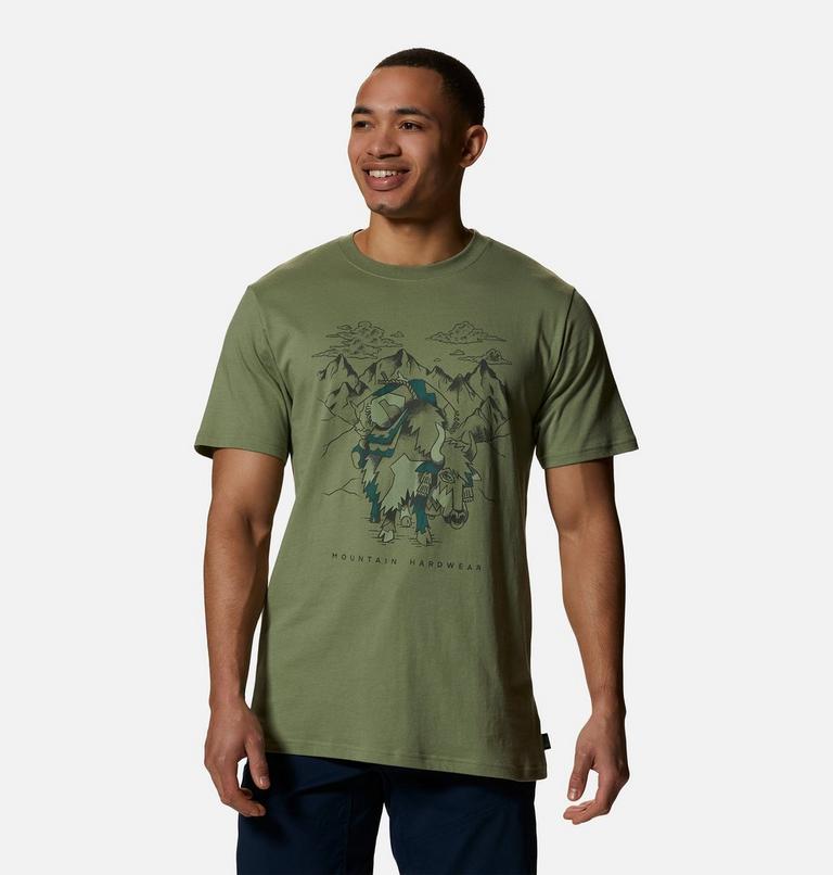 Mountain Yak Short Sleeve Tee | 354 | L, Color: Field, image 1