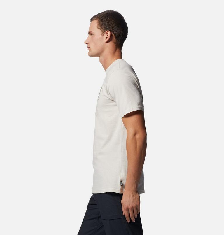Men's Happy Trails Short Sleeve, Color: Stone, image 3