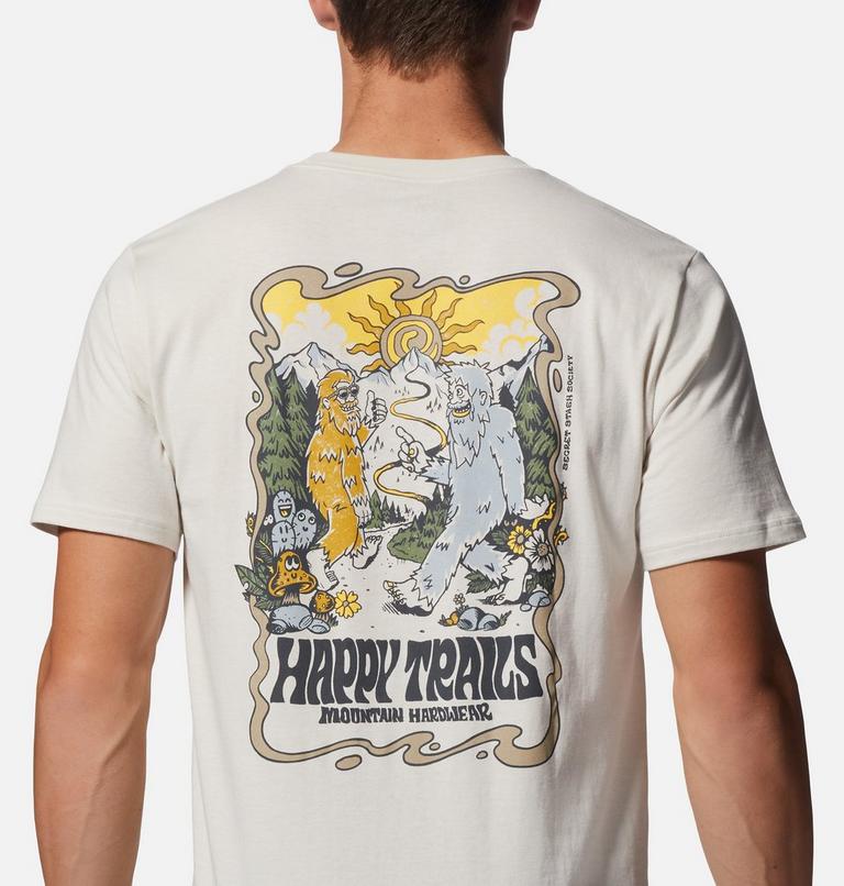 Men's Happy Trails Short Sleeve, Color: Stone, image 5