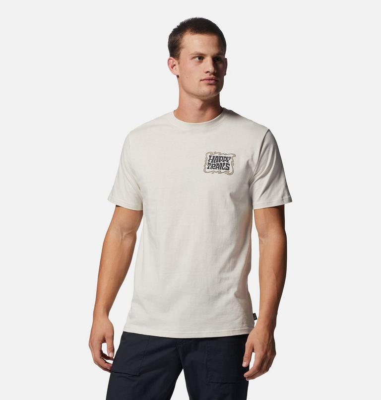 Men's Happy Trails Short Sleeve, Color: Stone, image 1
