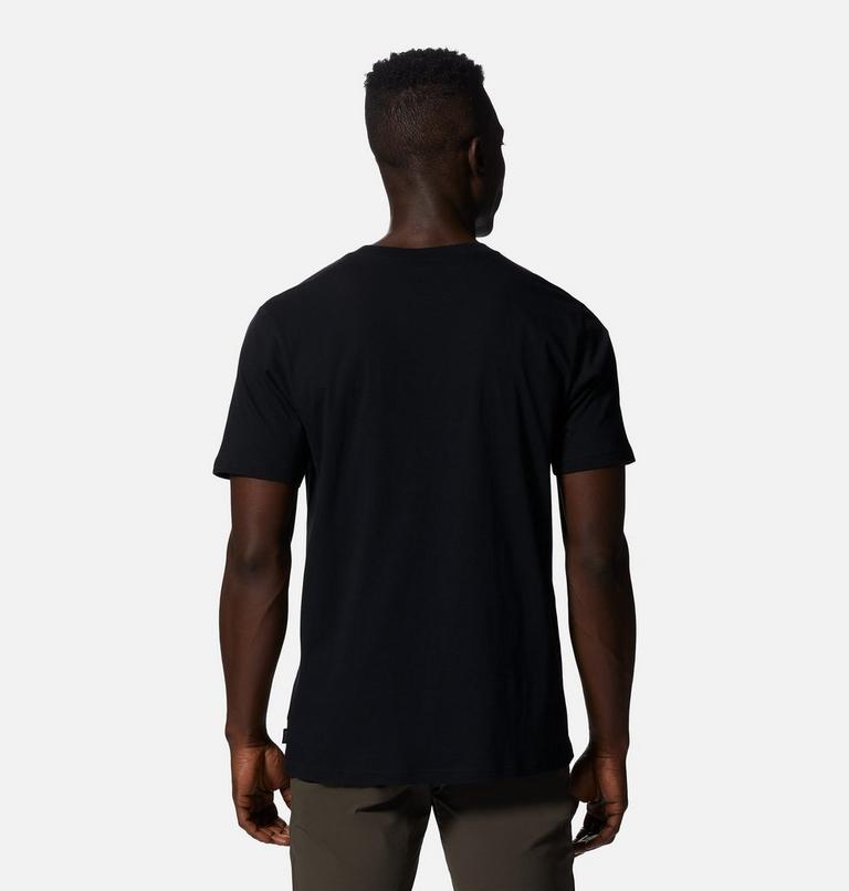 Men's Grizzly Short Sleeve, Color: Black, image 2