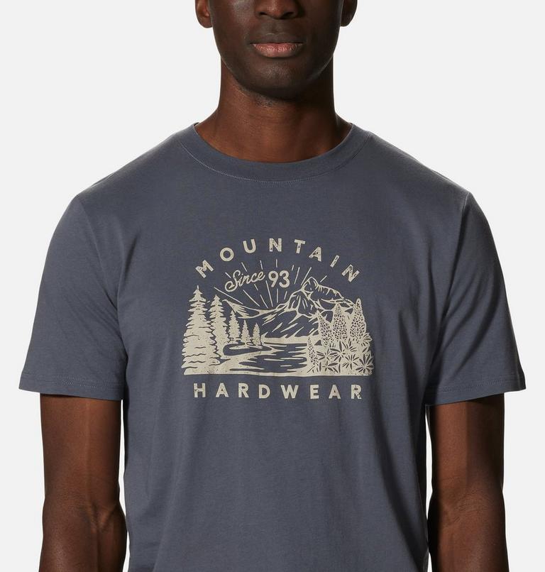 Men's MHW Views Short Sleeve Tee, Color: Graphite, image 4