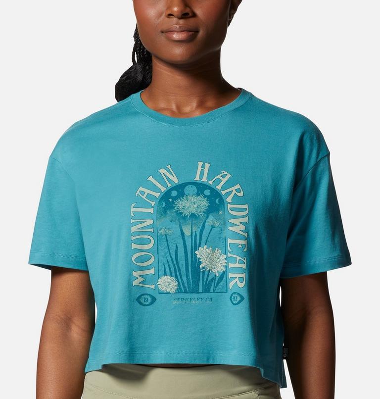 Women's Alpine Flowers Short Sleeve Tee, Color: Palisades, image 4