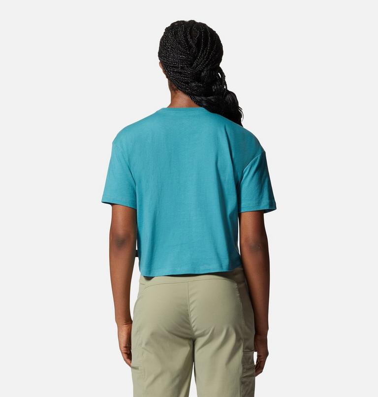 Women's Alpine Flowers Short Sleeve Tee, Color: Palisades, image 2