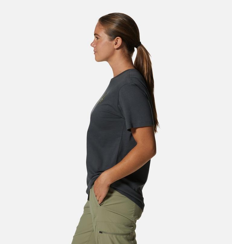Women's Kea Earth Short Sleeve Tee, Color: Volcanic, image 3