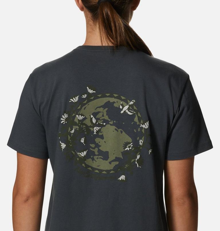 Women's Kea Earth Short Sleeve Tee, Color: Volcanic, image 5