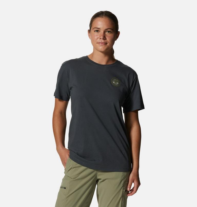 Women's Kea Earth Short Sleeve Tee, Color: Volcanic, image 1