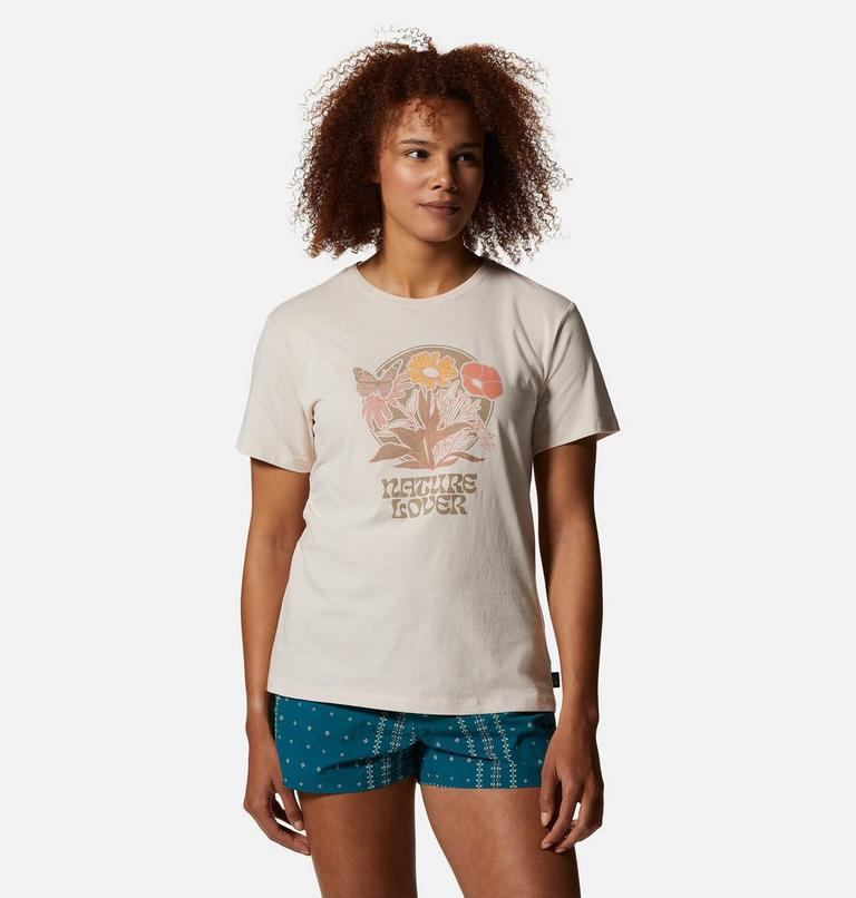 Women's Nature Lover Short Sleeve Tee, Color: White Sprite, image 1