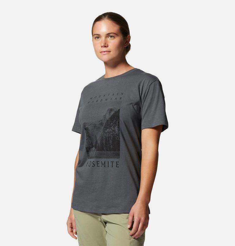 Women's Yosemite Photo Short Sleeve Tee, Color: Volcanic, image 5