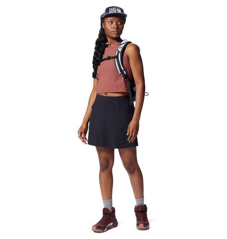 Women's Mountain Stretch Skort, Color: Black, image 6