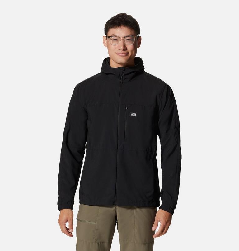 Men's Trail Sender Jacket, Color: Black, image 1