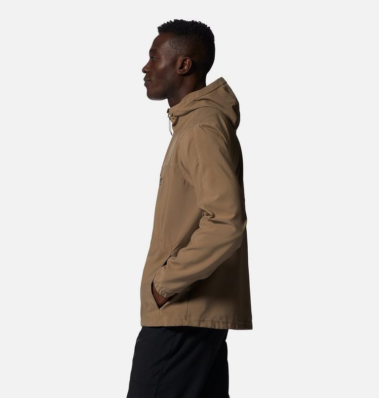 Men's Trail Sender Jacket, Color: Trail Dust, image 3
