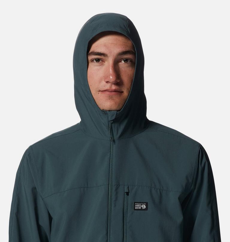 Men's Trail Sender Jacket, Color: Black Spruce, image 4