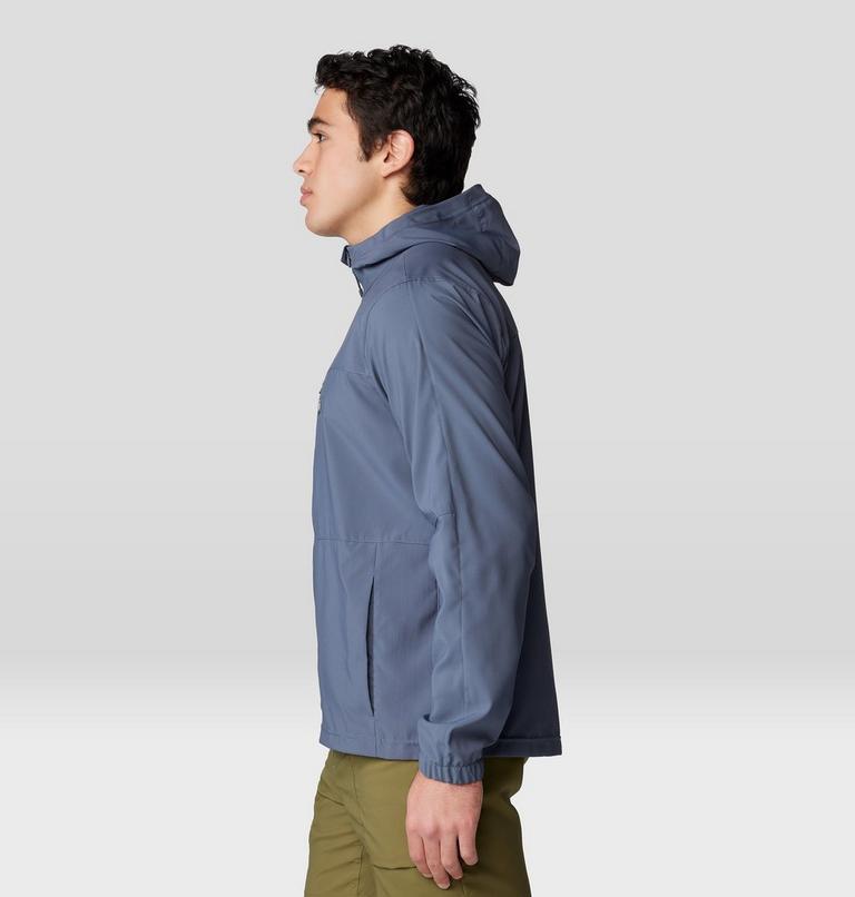 Men's Trail Sender Jacket, Color: Blue Slate, image 3
