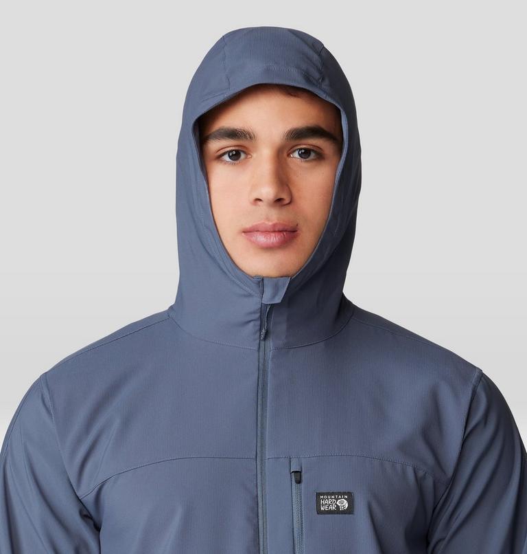 Men's Trail Sender Jacket, Color: Blue Slate, image 4