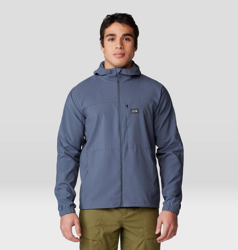 Men's Trail Sender Jacket, Color: Blue Slate, image 5