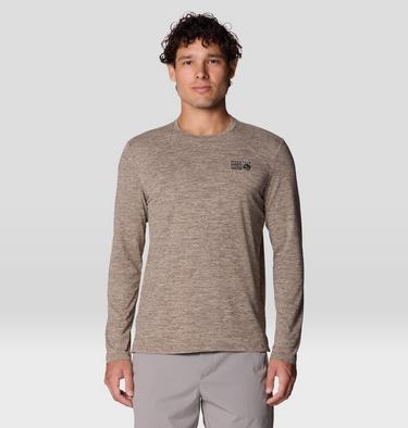 Men's Sunblocker Long Sleeve, Color: Tierra Heather, image 9