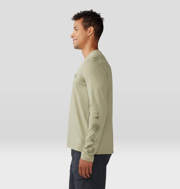 Men's Sunblocker Long Sleeve, Color: Mantis, image 3