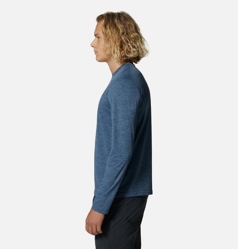 Men's Sunblocker Long Sleeve, Color: Zinc Heather, image 3