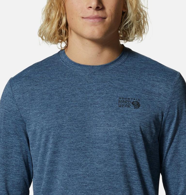 Men's Sunblocker Long Sleeve, Color: Zinc Heather, image 4