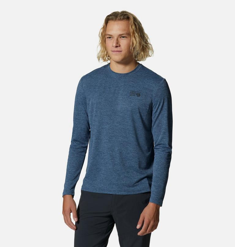 Men's Sunblocker Long Sleeve, Color: Zinc Heather, image 5