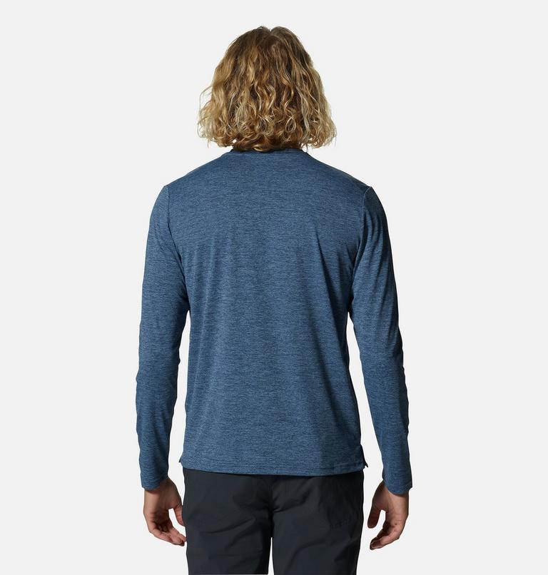 Men's Sunblocker Long Sleeve, Color: Zinc Heather, image 2