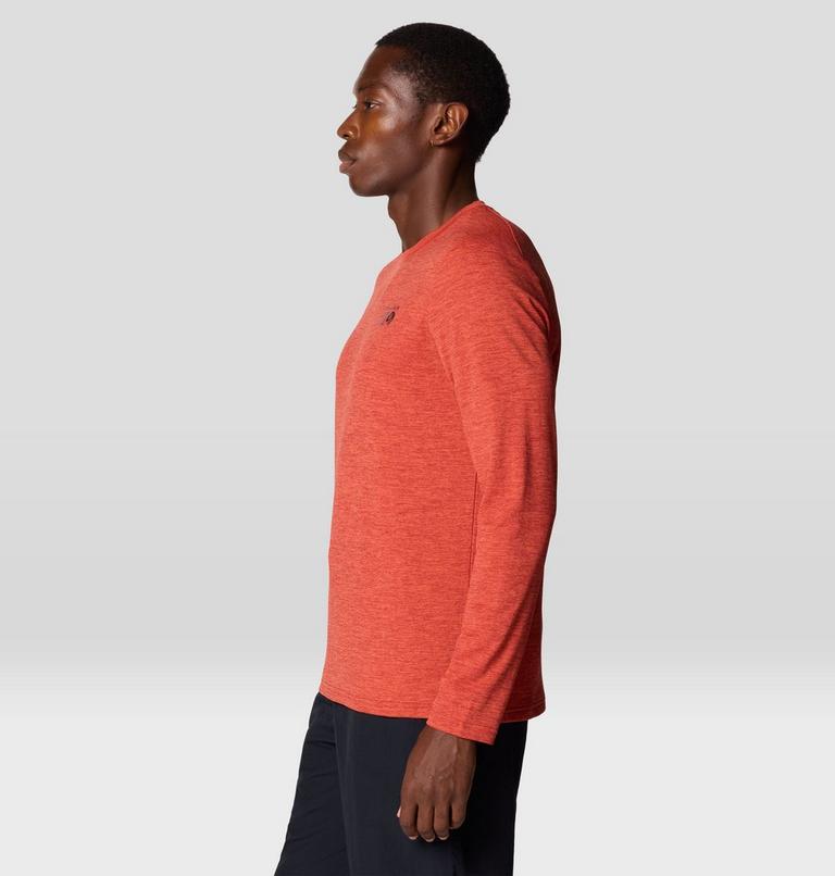 Men's Sunblocker Long Sleeve, Color: Aspect Heather, image 4