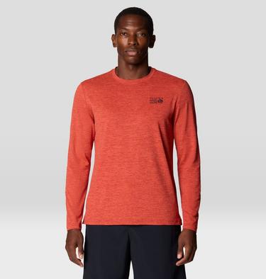 Men's Sunblocker Long Sleeve, Color: Aspect Heather, image 5