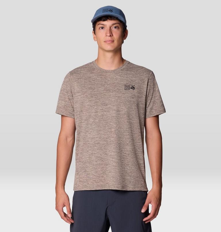 Men's Sunblocker Short Sleeve, Color: Tierra Heather, image 1